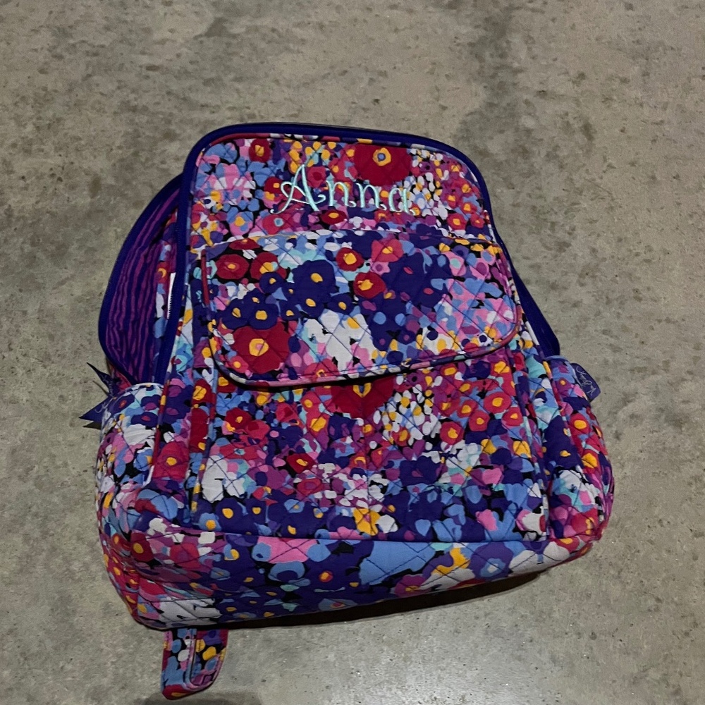 Vera Bradly backpack embroidered (ANNA)